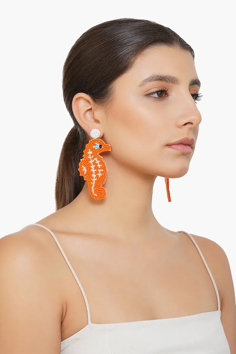 Elegance Seahorse Earrings sold by America & Beyond product image thumbnail 3