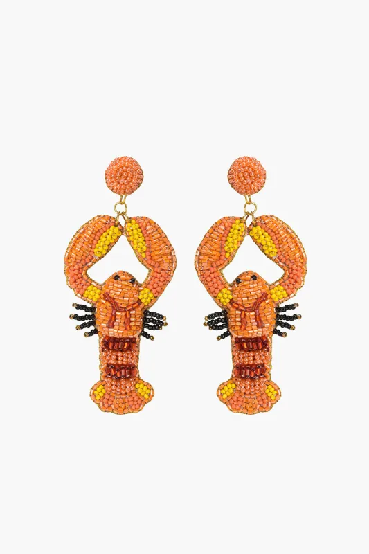 Luxe Lobster Earrings sold by America & Beyond