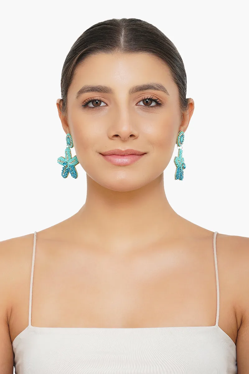 Coral Stars Earrings sold by America & Beyond product image thumbnail 2