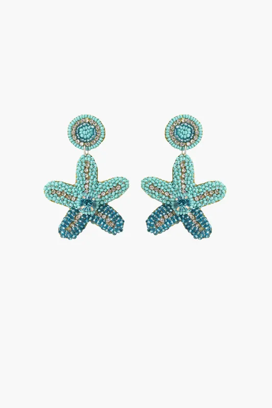 Coral Stars Earrings sold by America & Beyond
