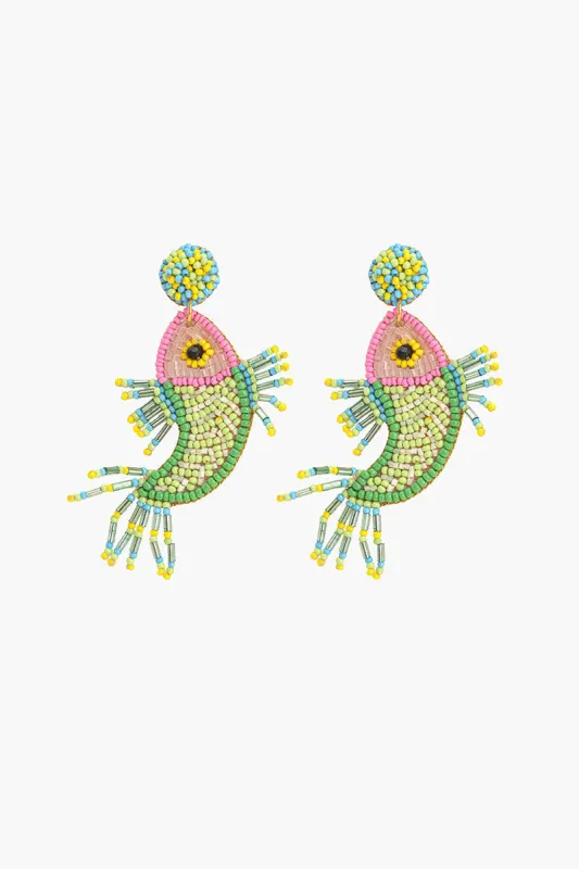 Pink Pose Earrings sold by America & Beyond