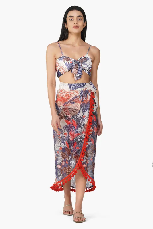 Taste Of Blue Tropics Top sold by America & Beyond