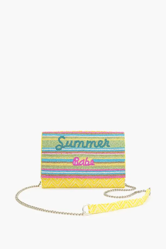 Summer Babe Stripe Clutch sold by America & Beyond
