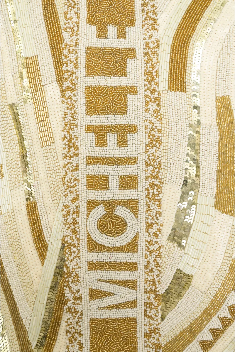 Winter White Personalized Tote sold by America & Beyond product image thumbnail 2