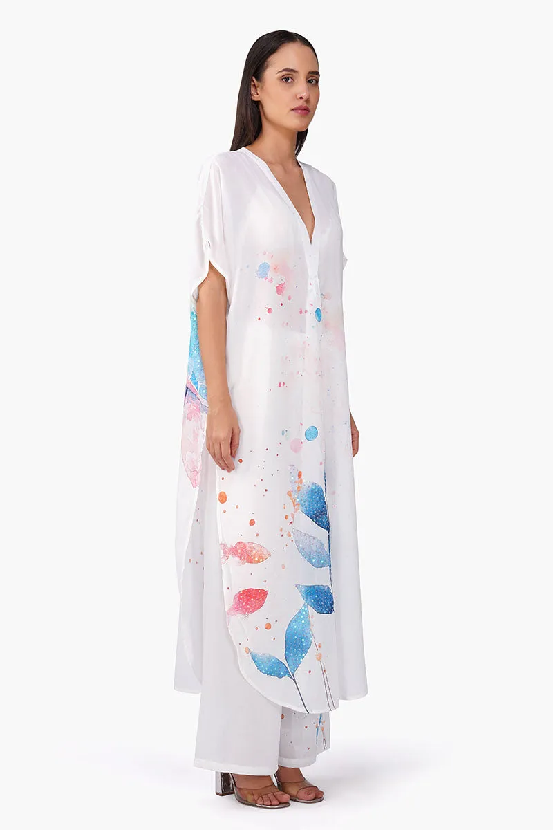 Turtle Tango Printed Embellised Cover Up sold by America & Beyond product image thumbnail 2