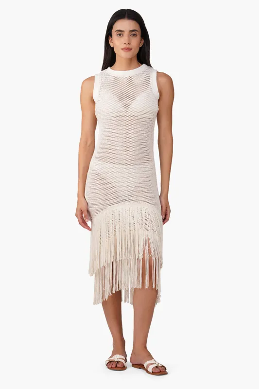 Fringed Midi Cover Up Dress sold by America & Beyond