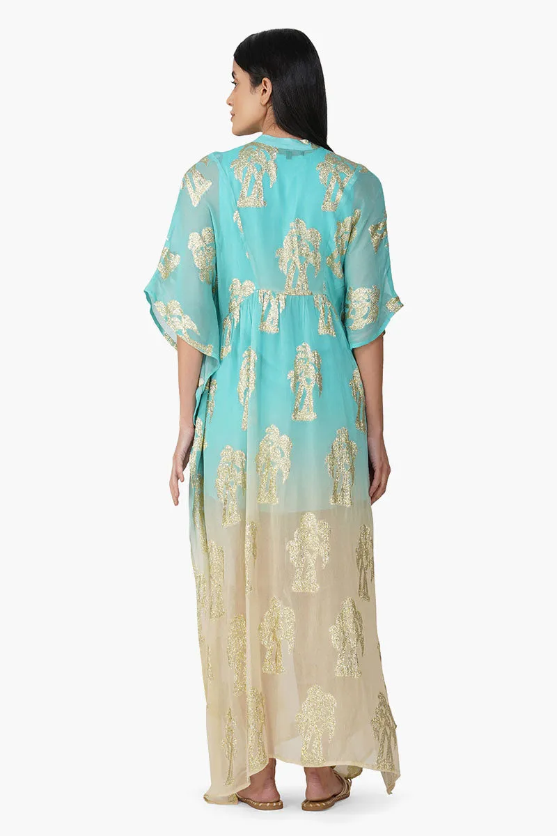 Aquatan Ombray Lurex Cover Up sold by America & Beyond product image thumbnail 5