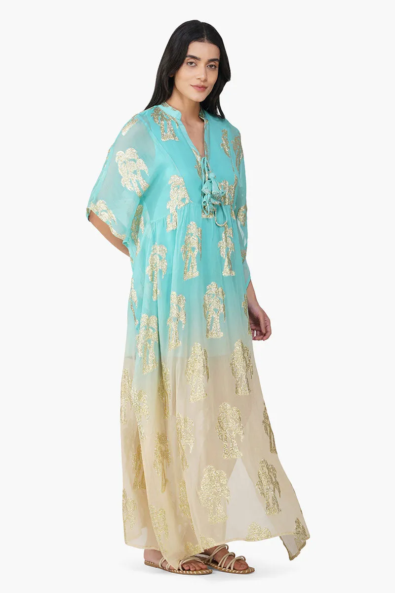 Aquatan Ombray Lurex Cover Up sold by America & Beyond product image thumbnail 3