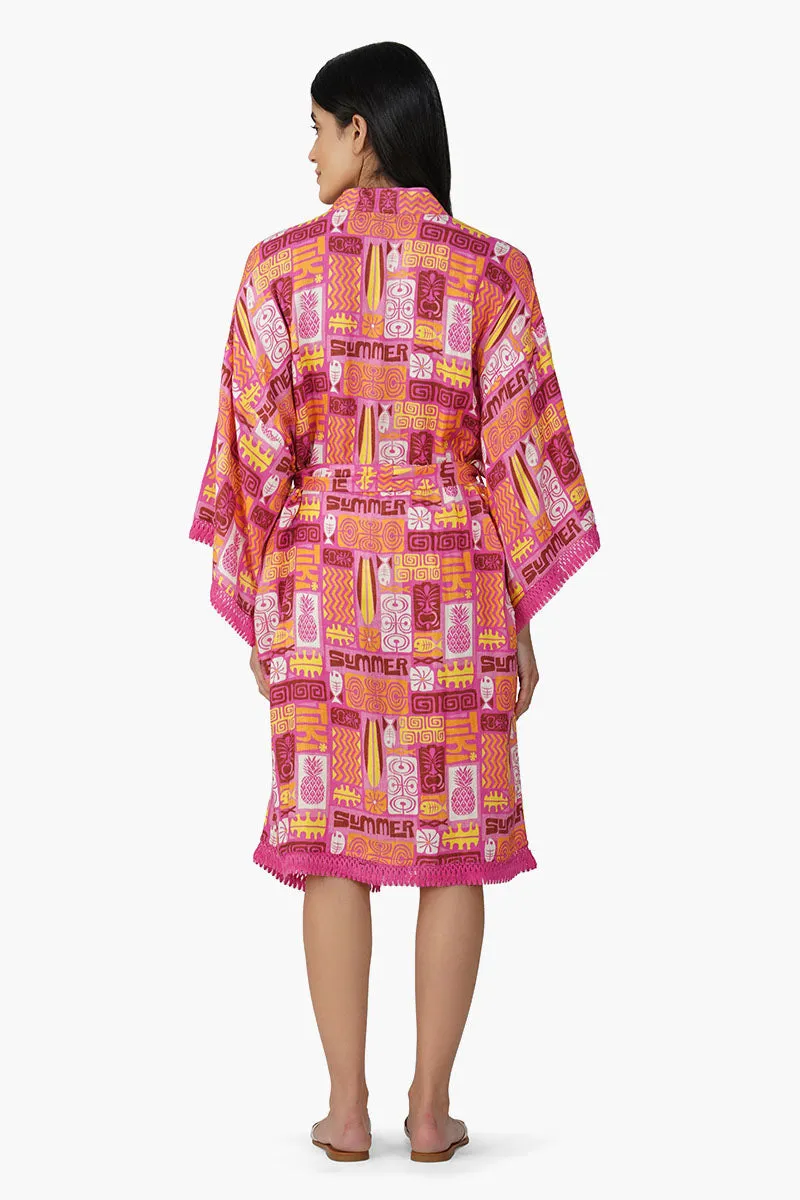 Summer Doris Beach Kaftan sold by America & Beyond product image thumbnail 4