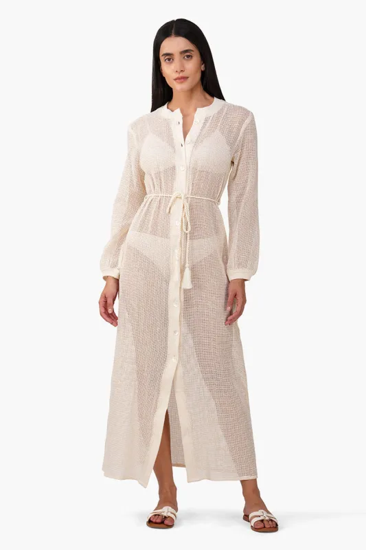 Pearl Crochet Coverup sold by America & Beyond