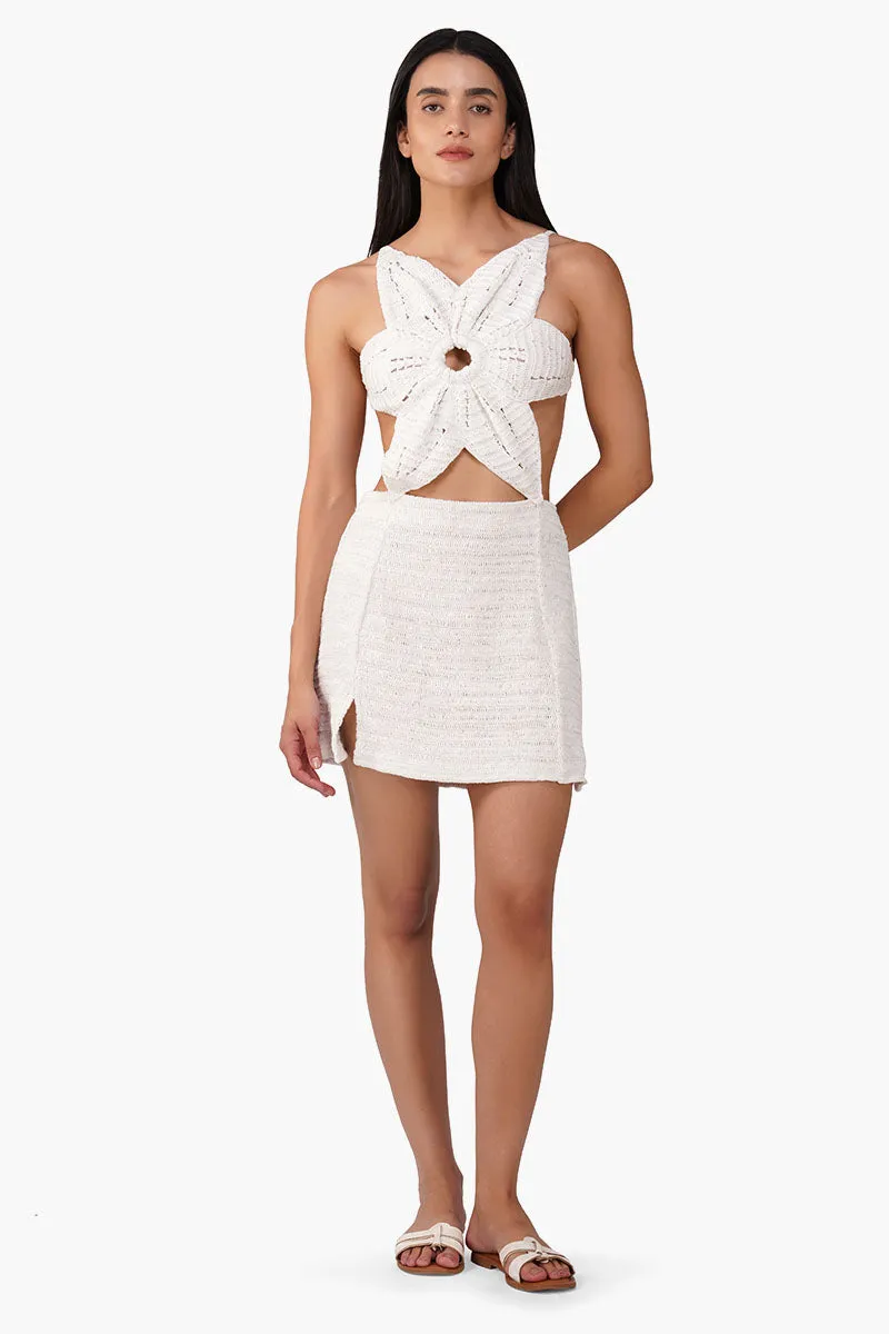 Chrochet Floral Knit Dress sold by America & Beyond