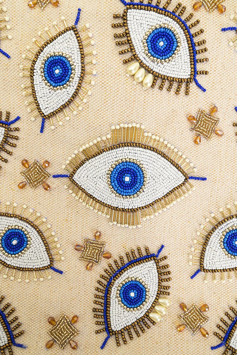 Shining Eyes Embellished Tote sold by America & Beyond product image thumbnail 2