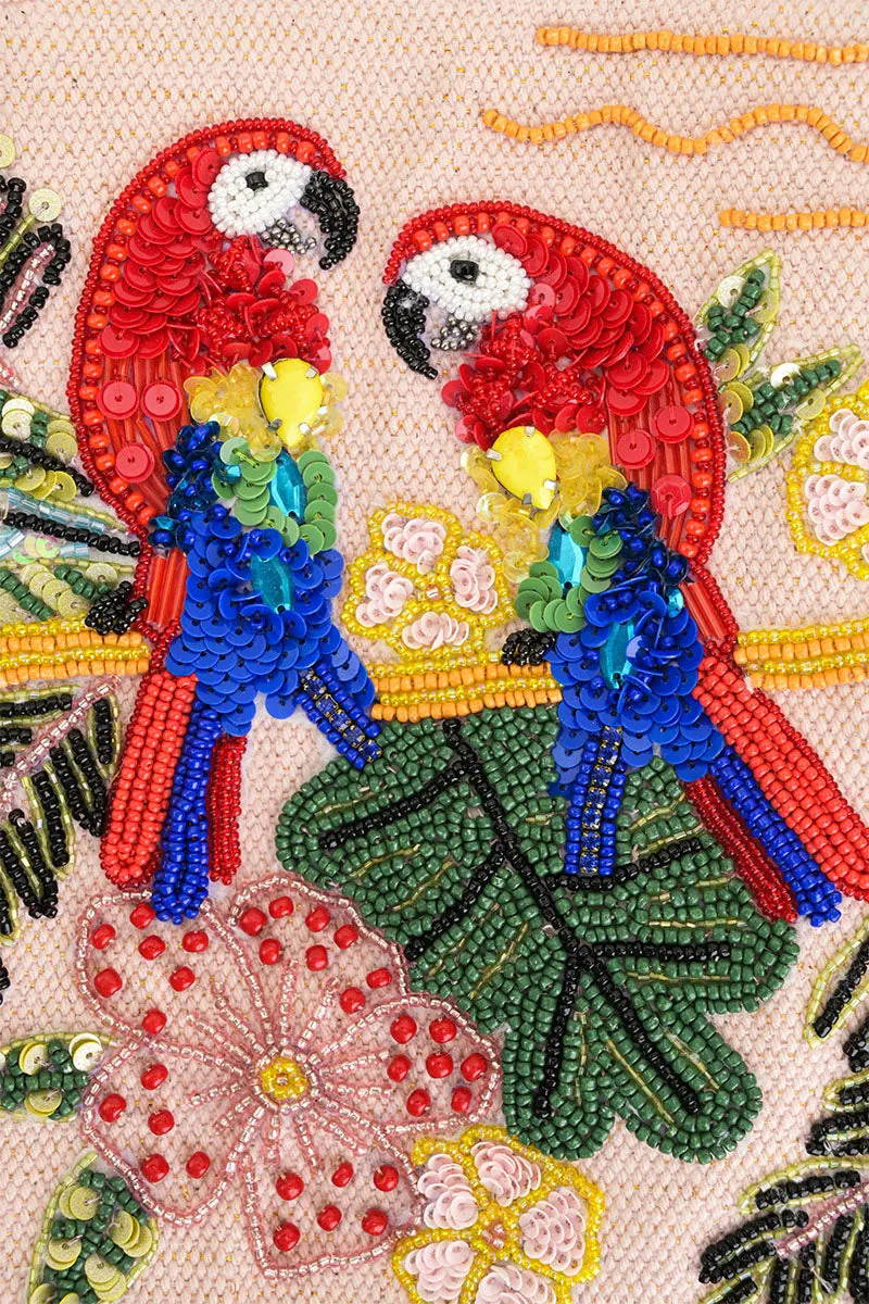 Sunny Parrot Beaded Top Handle sold by America & Beyond product image thumbnail 2