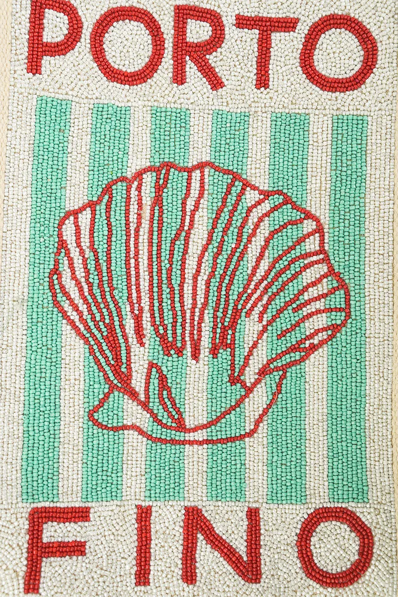 Porto Fino Beaded Tote sold by America & Beyond product image thumbnail 3