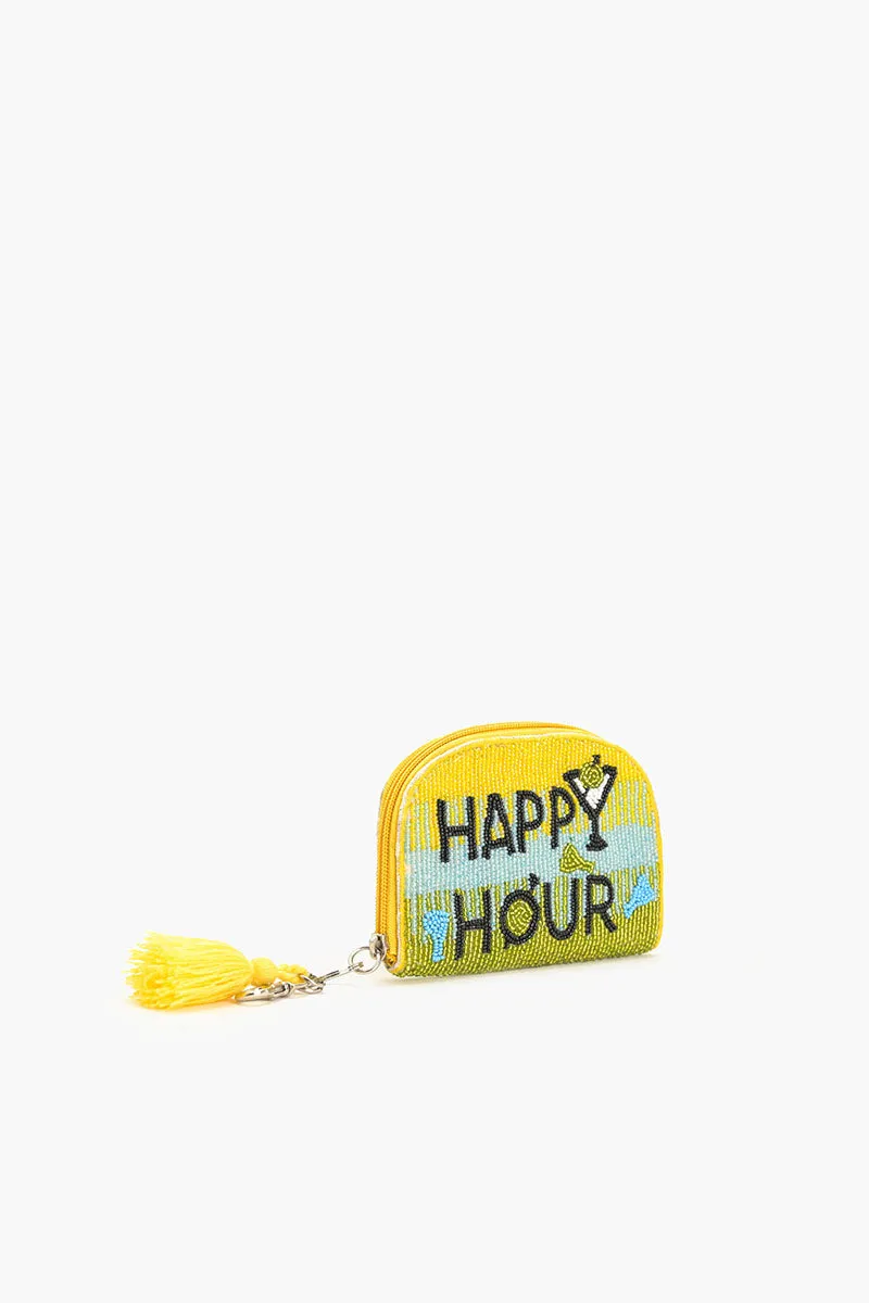 Happy Hour Money Beaded Pouch sold by America & Beyond product image thumbnail 2