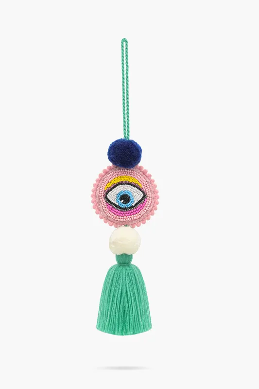 Cotton Candy Gaze Eyes Embellished Tassel sold by America & Beyond