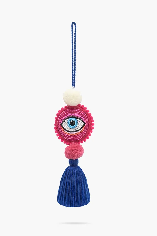Midnight Stare Eyes Embellished Tassel sold by America & Beyond