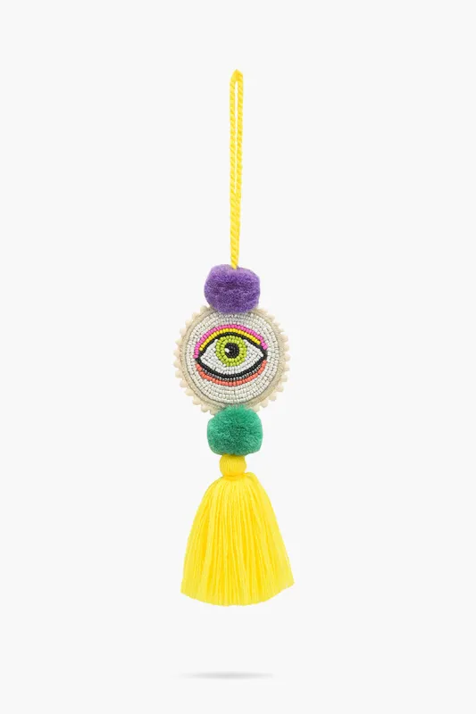 Lemon Sorbet Eye Eyes Embellished Tassel sold by America & Beyond