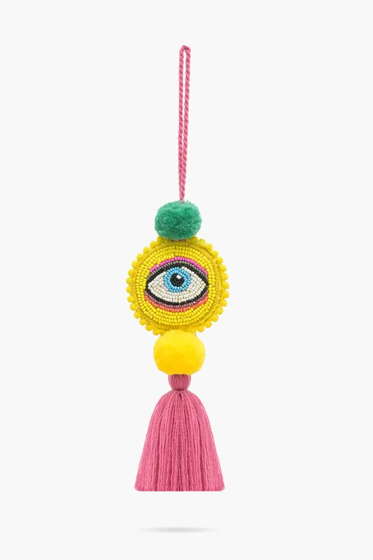 Sunset Watcher Eyes Embellished Tassel sold by America & Beyond