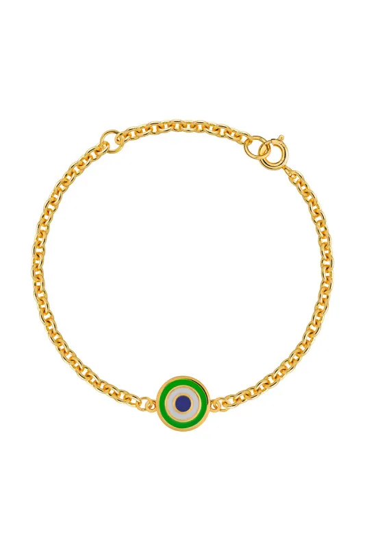 The Mykonos Bracelet in Green sold by America & Beyond