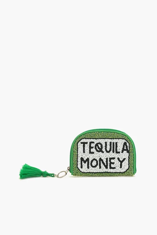 Tequila Money Beaded Pouch sold by America & Beyond
