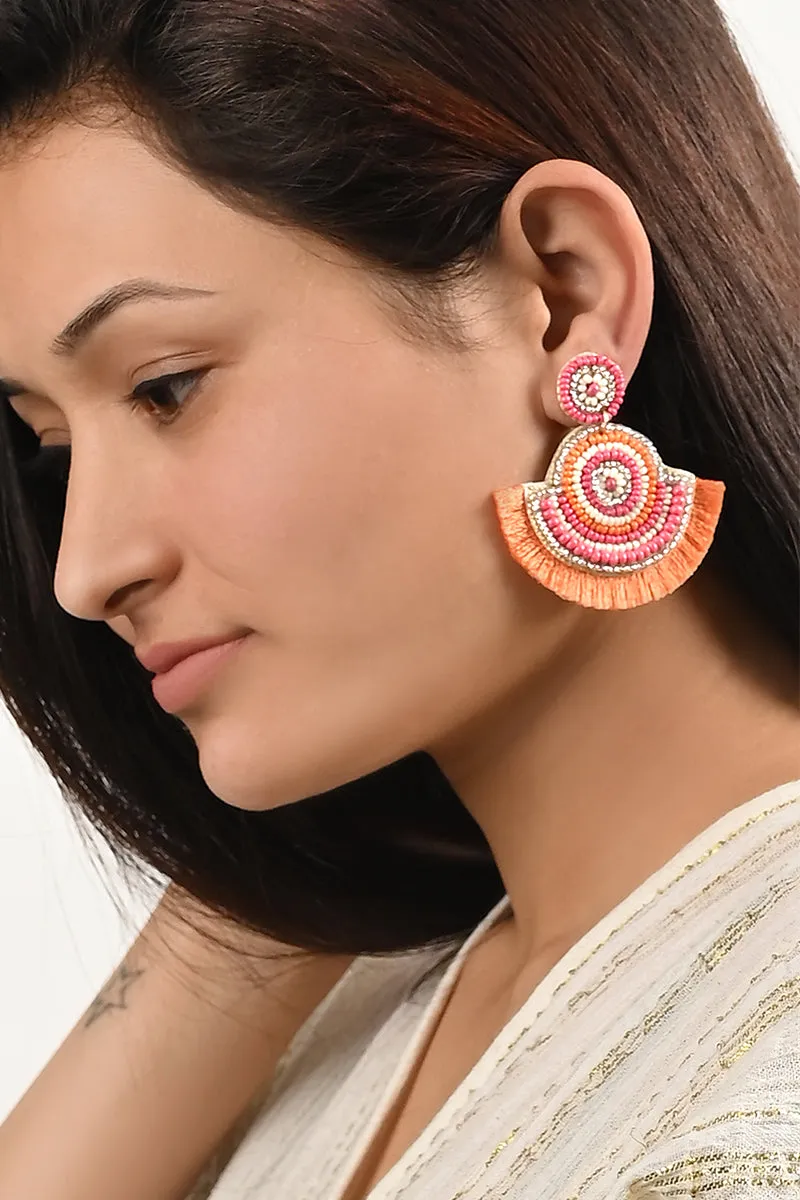 Sunburst Embellished Earrings sold by America & Beyond product image thumbnail 2