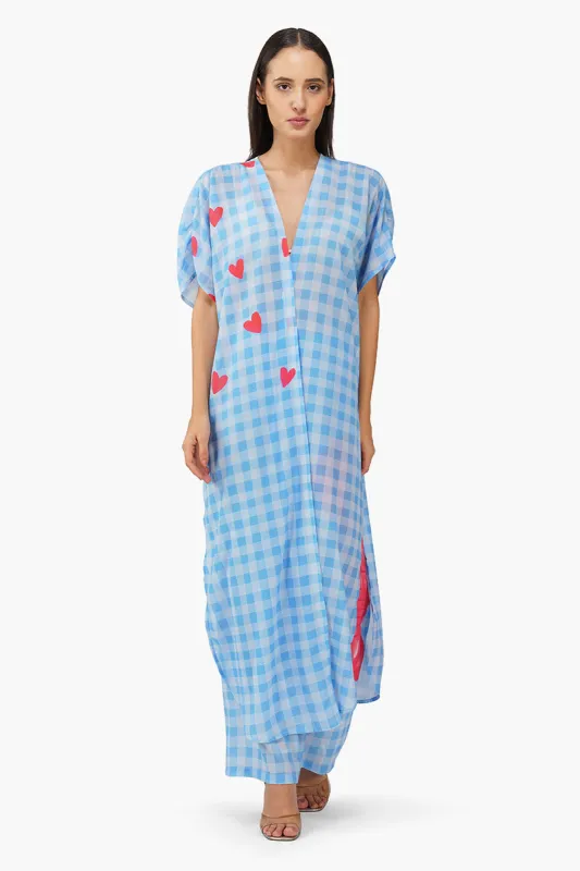 Lobster Lounge Printed Cover Up sold by America & Beyond