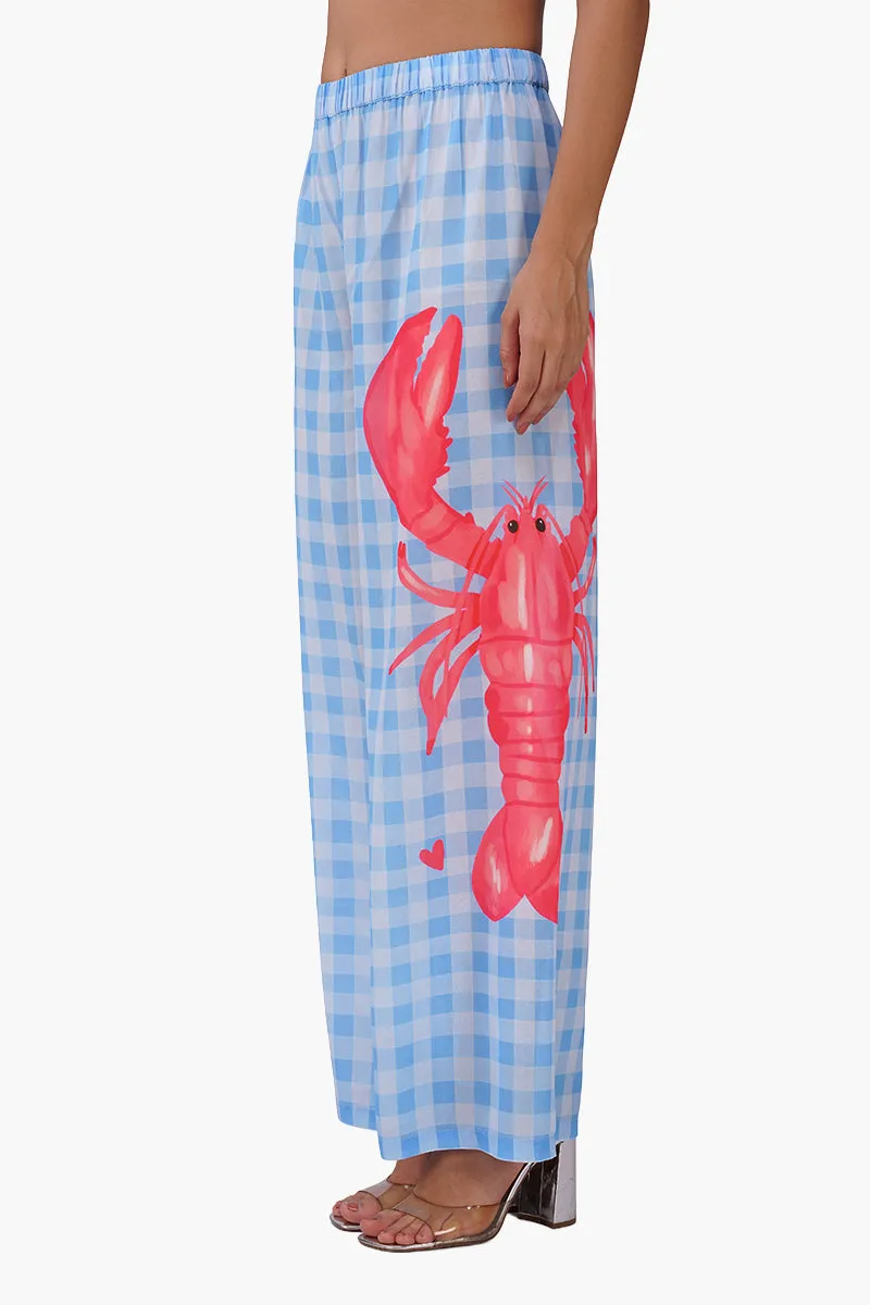 Lobster Lounge Printed Pants sold by America & Beyond product image thumbnail 3
