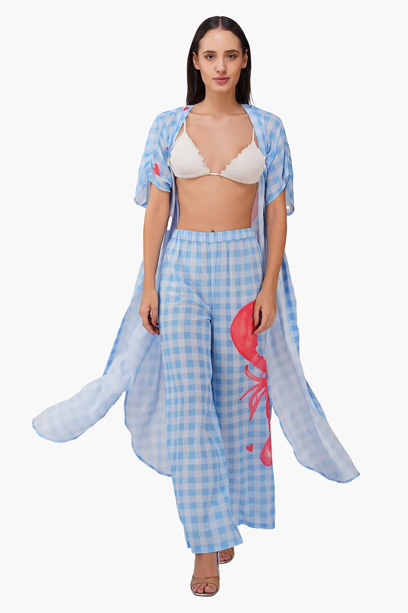 Lobster Lounge Printed Pants sold by America & Beyond