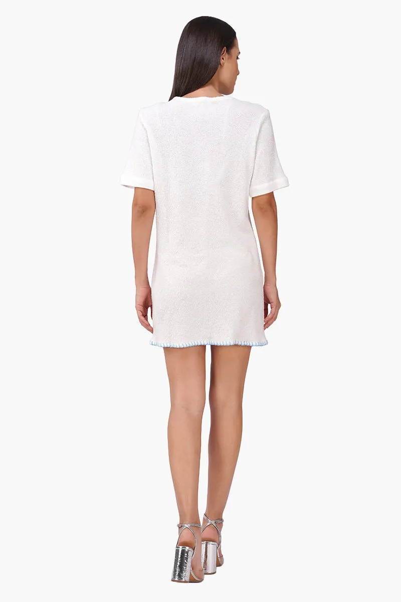 Aura Evil Eye Embroidered Dress sold by America & Beyond product image thumbnail 4