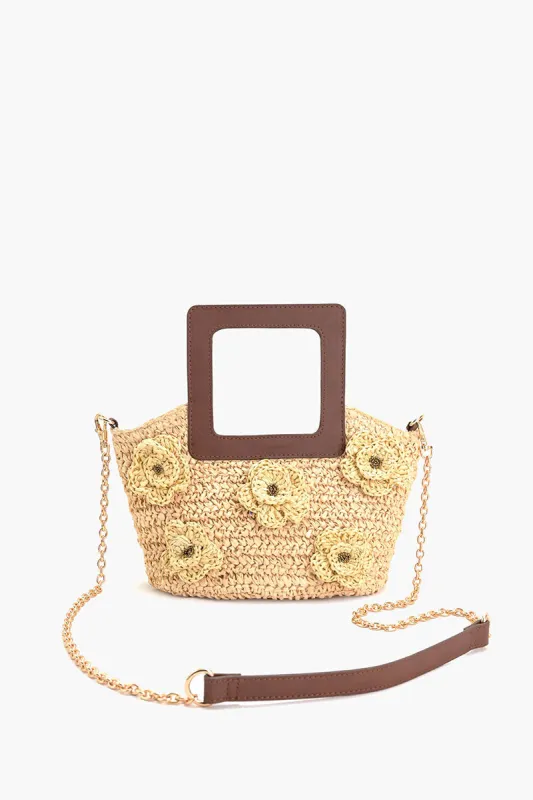 Raffia Top-Handle Tote sold by America & Beyond