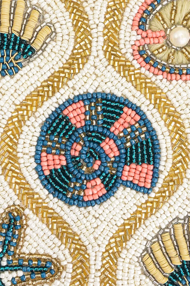 Sunlit Shore Embellished Shoulder Bag sold by America & Beyond product image thumbnail 2