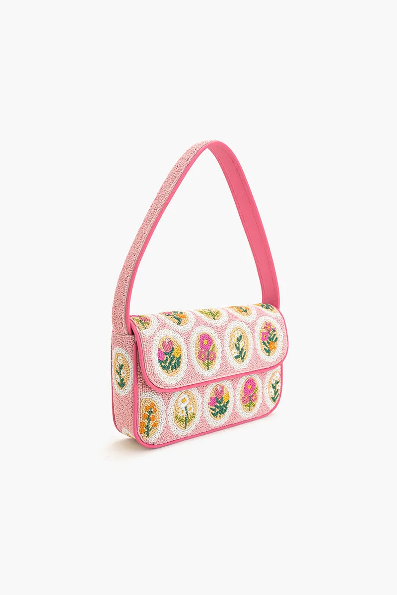 Blooming Medallions Beaded Shoulder Bag sold by America & Beyond product image thumbnail 3