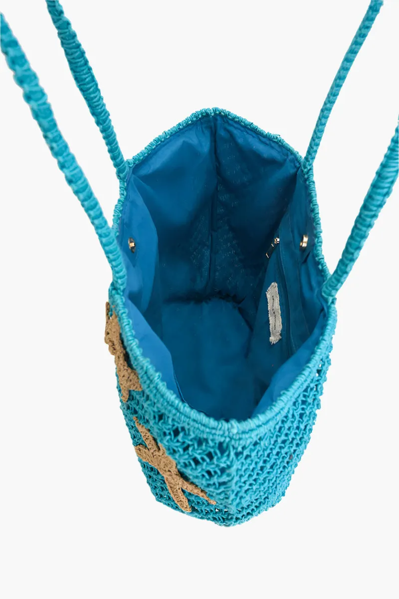 Starry Shores Beaded Macrame Tote sold by America & Beyond product image thumbnail 5