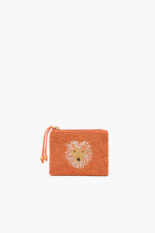 Celestial Beaded Zodiac Coin Purse-Leo sold by America & Beyond