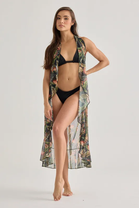 White Crochet Beach Set – Top & Pants sold by America & Beyond