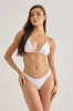 White Bikini Bottom – Sleek, Minimal & Flattering Fit sold by America & Beyond