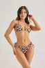 Leopard Print Tie-Side Bikini Bottom – Adjustable & Stylish Fit sold by America & Beyond