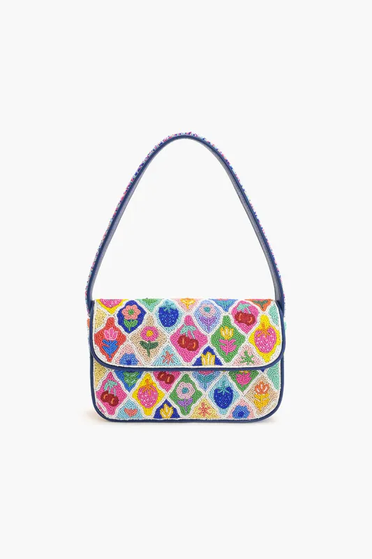 Mosaic Garden Beaded Shoulder Bag sold by America & Beyond
