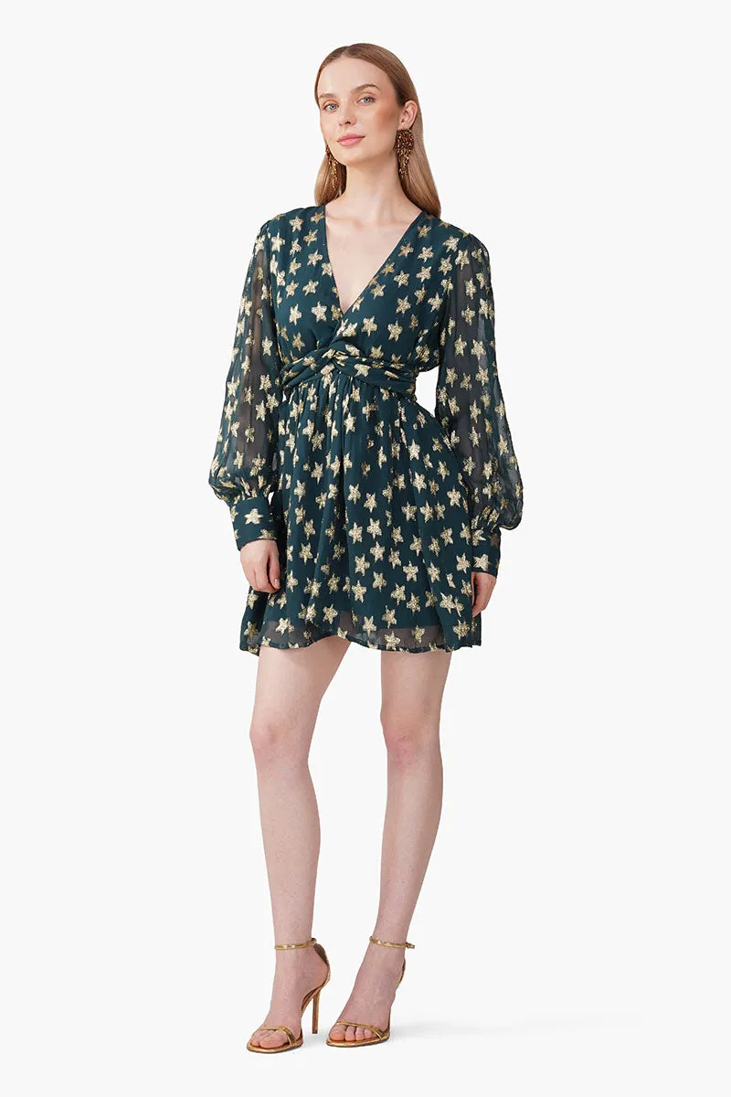 Starbloom Green Short Dress sold by America & Beyond