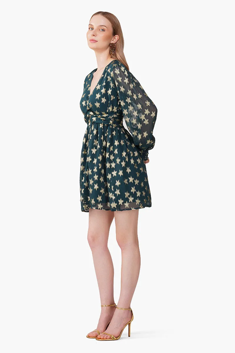 Starbloom Green Short Dress sold by America & Beyond product image thumbnail 2