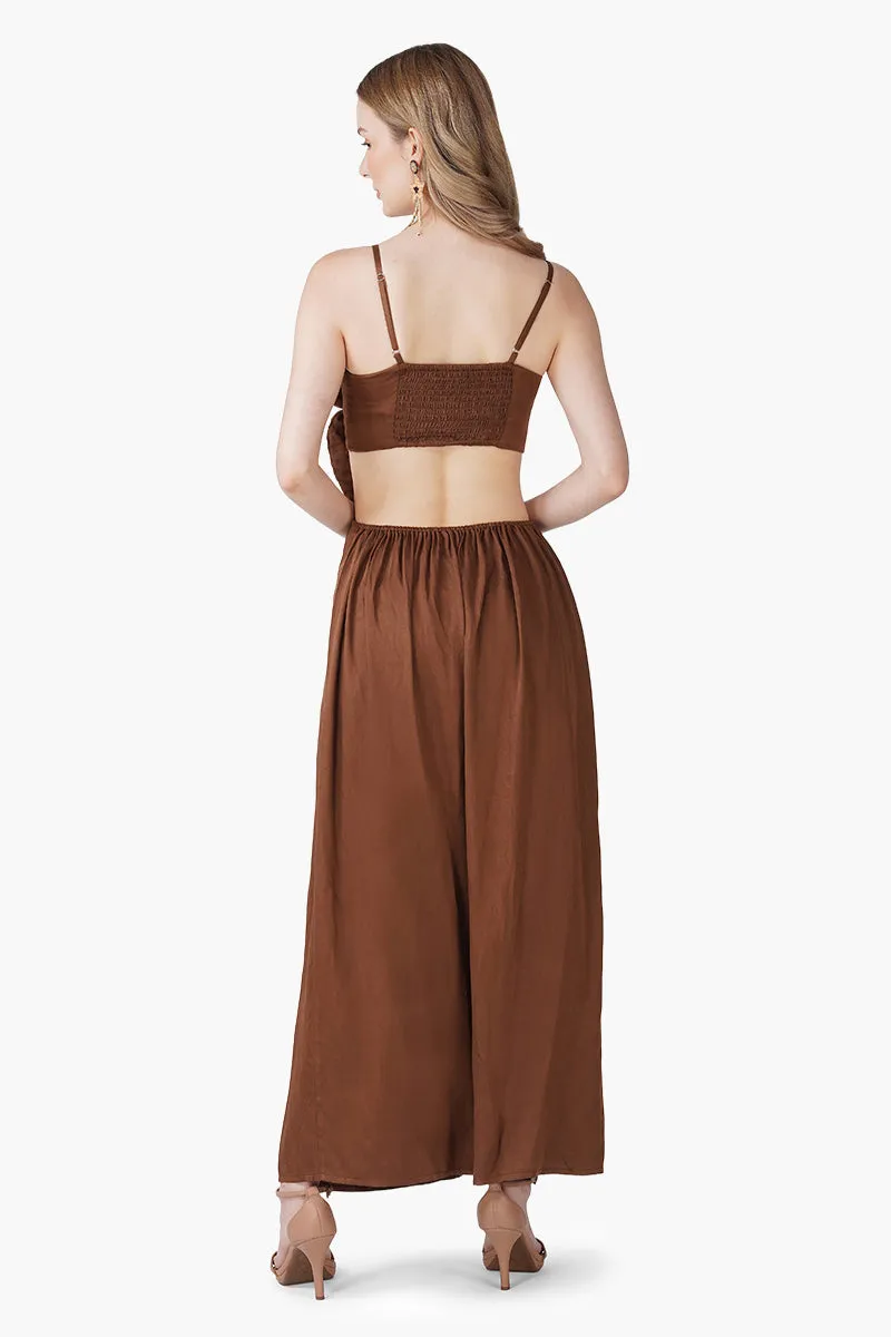 Earthy Wings Butterfly Dori Maxi Dress sold by America & Beyond product image thumbnail 4