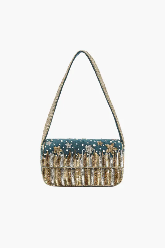 Star Beaded Party Shoulder Bag sold by America & Beyond