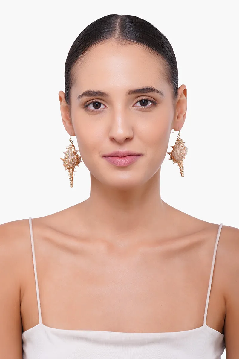 Conch Earrings sold by America & Beyond product image thumbnail 4
