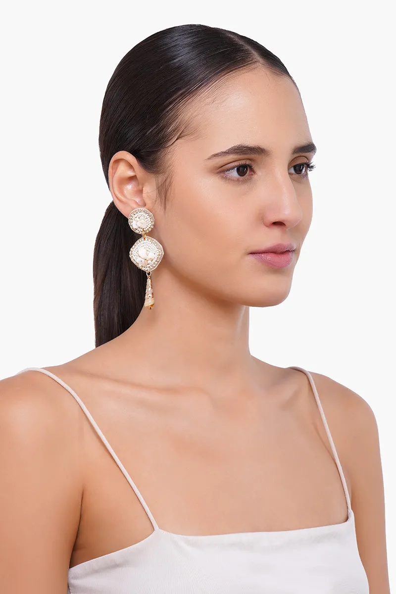 Gemini Shell Earrings sold by America & Beyond product image thumbnail 2