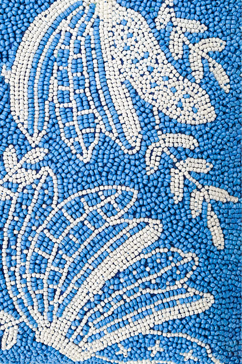 Blue-Nana Beaded Handbag sold by America & Beyond product image thumbnail 2