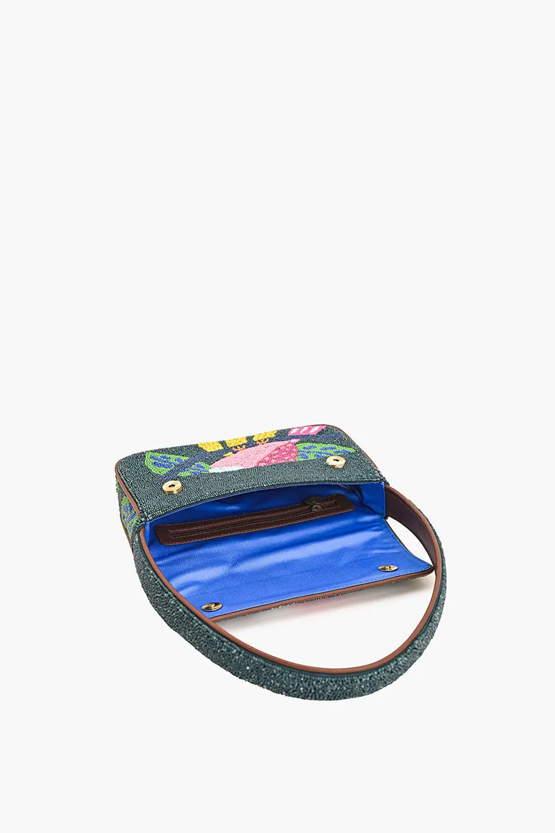 Tropical Toucan Beaded Shoulder Bag sold by America & Beyond product image thumbnail 5