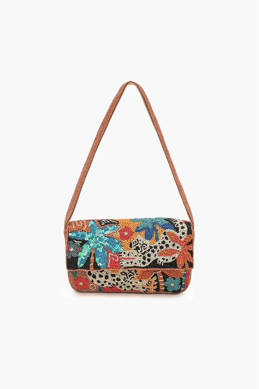 Autumn Forest Beaded Shoulder Bag sold by America & Beyond