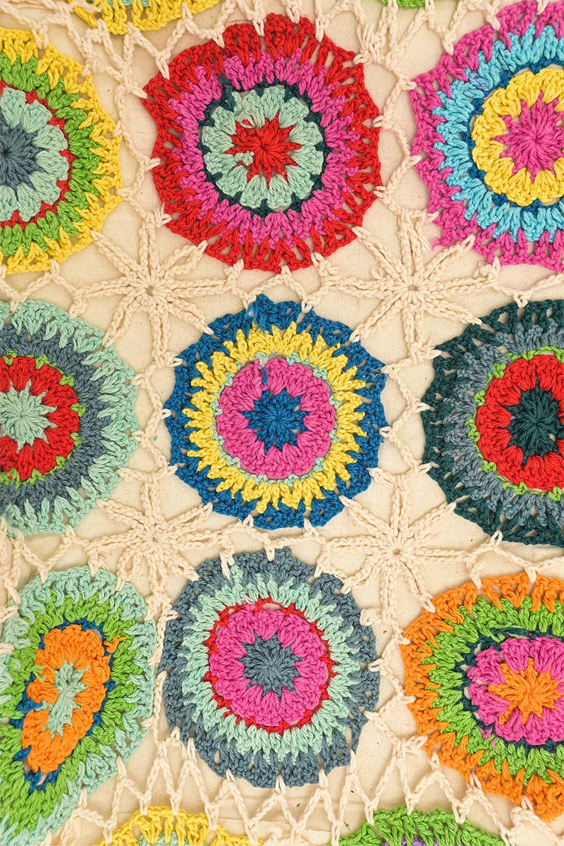 Dena Crochet Beach Tote sold by America & Beyond product image thumbnail 2