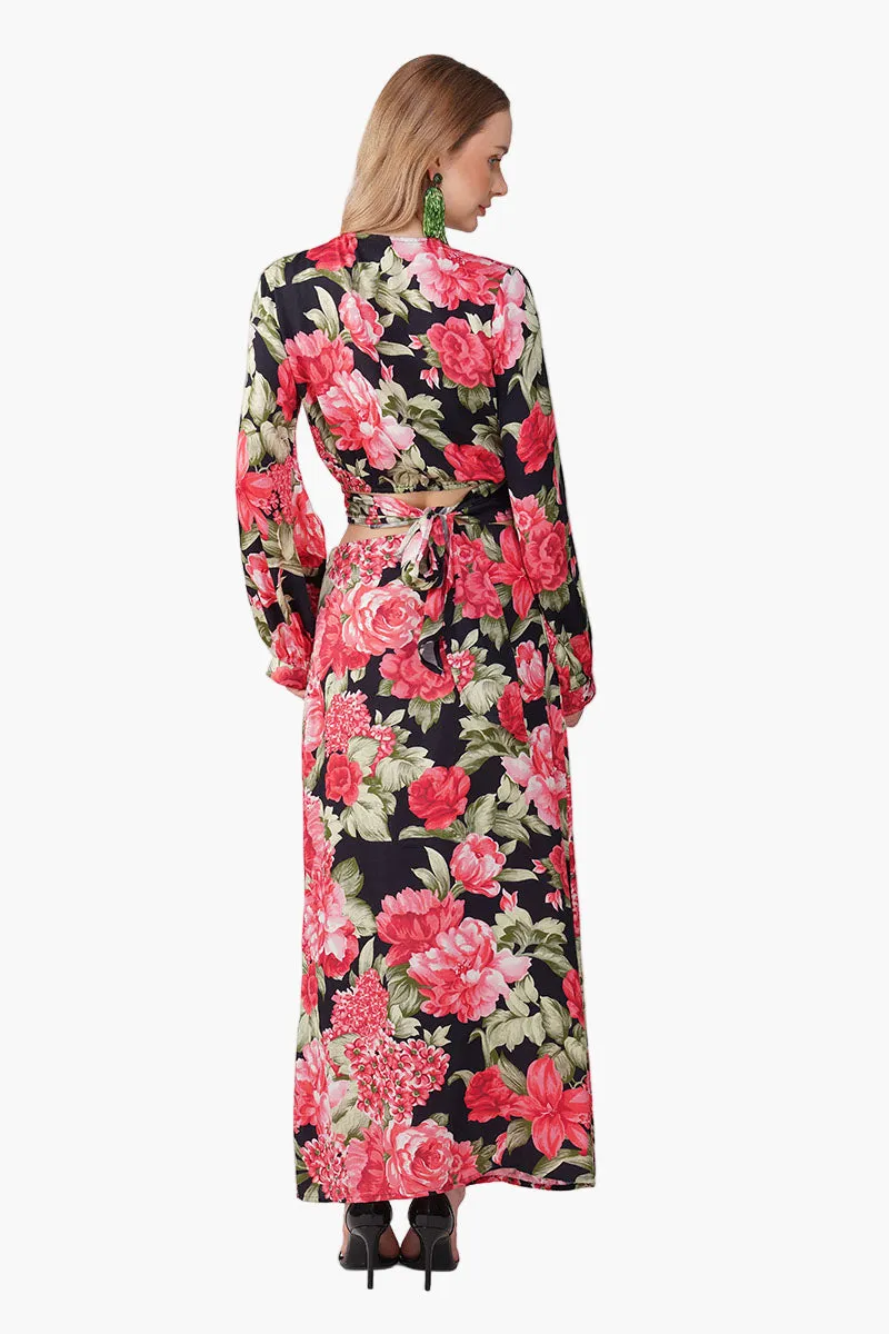 Red Garden Romance Skirt sold by America & Beyond product image thumbnail 4